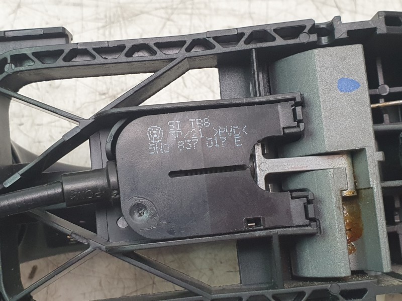 Recambio de maneta exterior trasera derecha para volkswagen t-roc (a11, d11) 1.0 tsi referencia OEM IAM 5G0837206N  