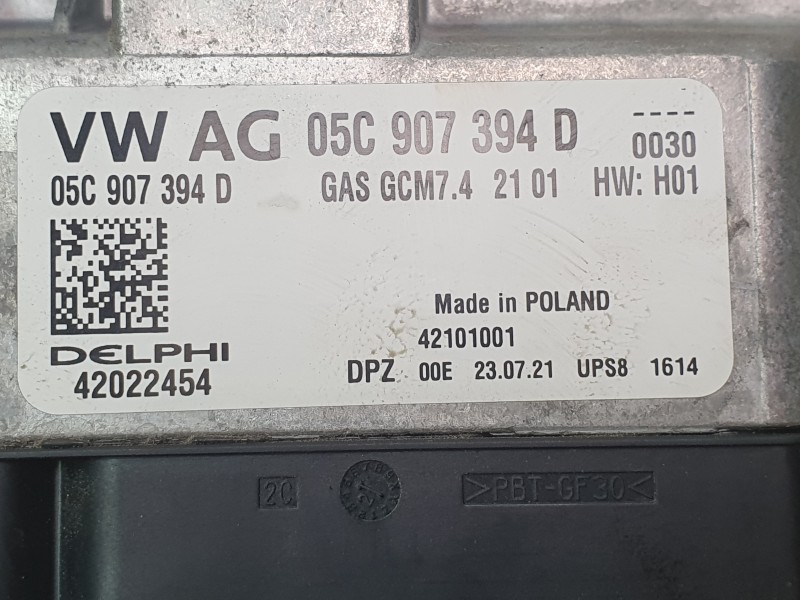 Recambio de centralita motor uce para volkswagen t-roc (a11, d11) 1.0 tsi referencia OEM IAM 05C906032Q 42022454 