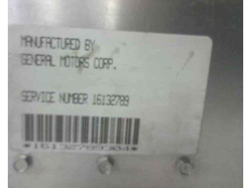 Recambio de centralita motor uce para opel kadett e 1.6 referencia OEM IAM 16132789 16132789 