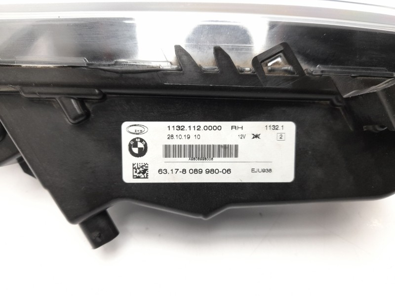 Recambio de faro antiniebla derecho para bmw 1 (f40) 118 d referencia OEM IAM 63178089980  10106410005/13690022/2180104