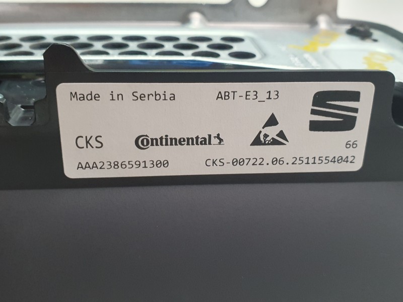 Recambio de pantalla multifuncion para cupra leon (kl1, ku1, kug) 1.5 tsi referencia OEM IAM 11H919605  