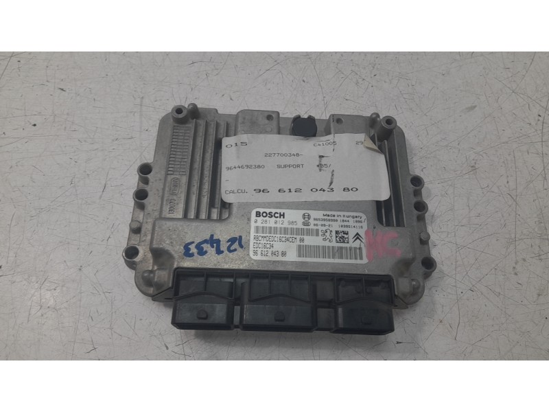 Recambio de centralita motor uce para citroën c4 i (lc_) 1.6 hdi referencia OEM IAM 9653958980  