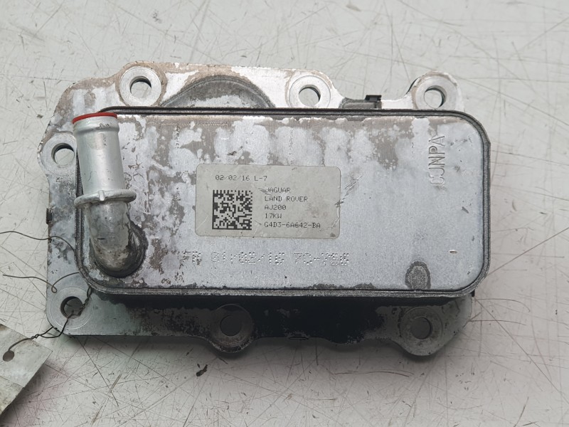 Recambio de enfriador aceite motor para land rover discovery sport hse referencia OEM IAM G4D36A642BA  