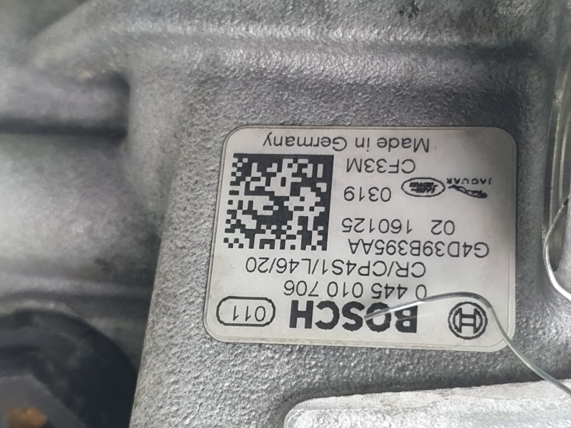 Recambio de bomba inyeccion para land rover discovery sport hse referencia OEM IAM G4D39B395AA  
