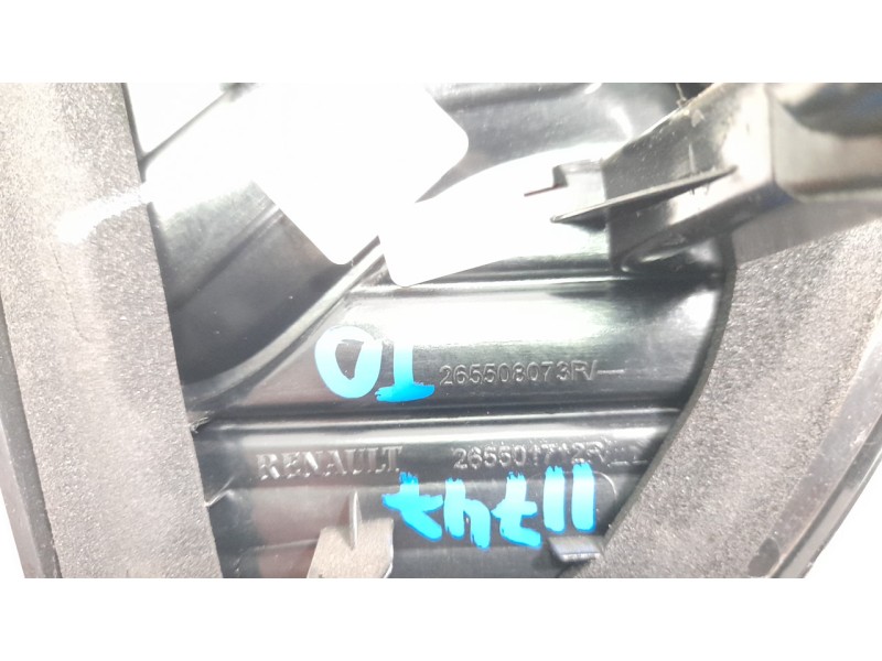 Recambio de piloto trasero derecho interior para renault captur limited referencia OEM IAM 265508073R  