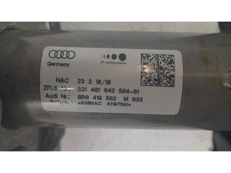 Recambio de columna direccion para audi q5 (8rb) 2.0 tdi quattro referencia OEM IAM 8R0419502M  
