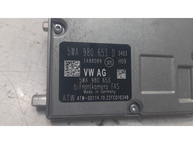 Recambio de camara vision frontal para cupra formentor 1.5 tsi referencia OEM IAM 5WA980653D  