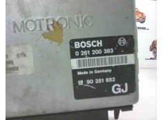 Recambio de centralita motor uce para opel omega b referencia OEM IAM 0261200383 90351652  2