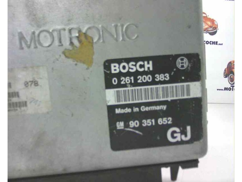 Recambio de centralita motor uce para opel omega b referencia OEM IAM 0261200383 90351652 