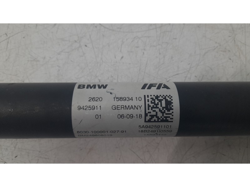 Recambio de transmision central delantera para bmw serie 8 coupe (g15) 840d xdrive referencia OEM IAM 262015893410  