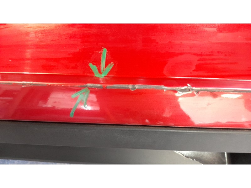 Recambio de paragolpes trasero para seat leon (5f1) 1.5 tsi referencia OEM IAM 5F0807421  