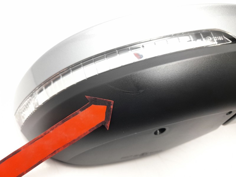 Recambio de retrovisor derecho para volkswagen t-roc (a11, d11) 2.0 tdi referencia OEM IAM 2GA857502DJ  2480414