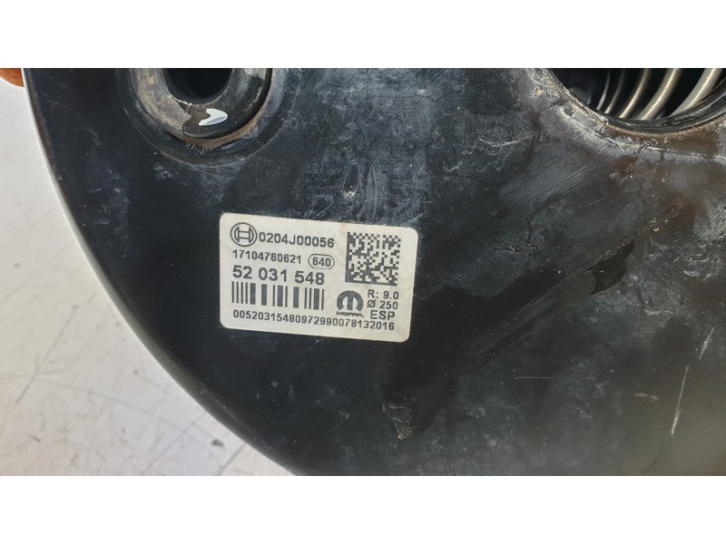 Recambio de bomba freno para jeep renegade suv (bu, b1, bv) 1.6 referencia OEM IAM 52031548  