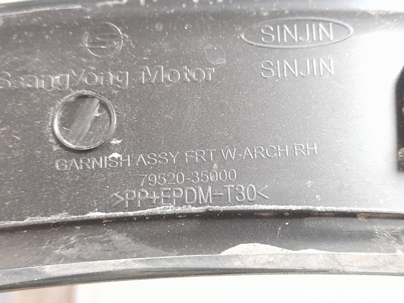 Recambio de aletin delantero derecho para ssangyong xlv suv e-xgi 160 referencia OEM IAM 7952035000  