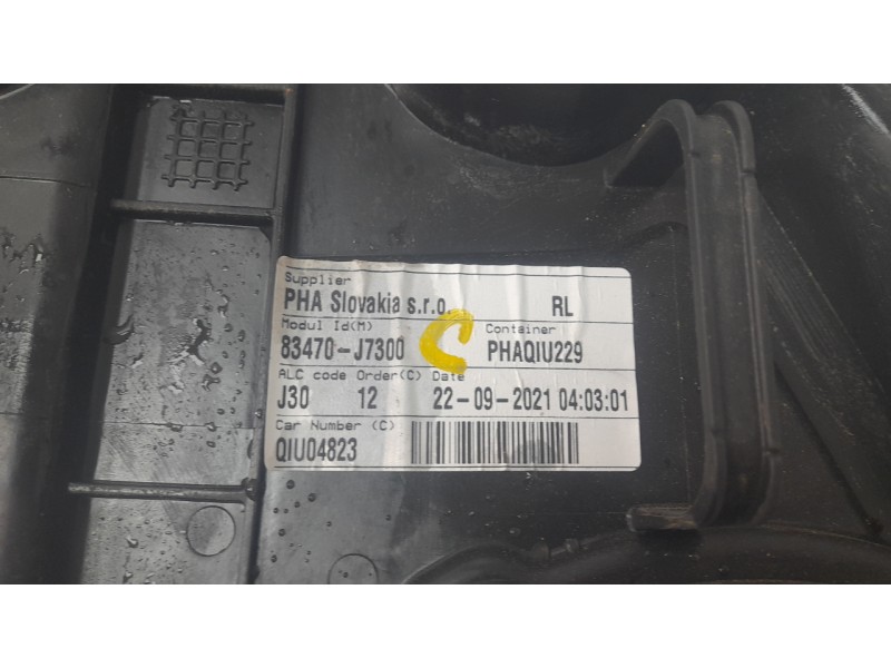 Recambio de elevalunas trasero izquierdo para kia xceed business referencia OEM IAM 83471J7300  