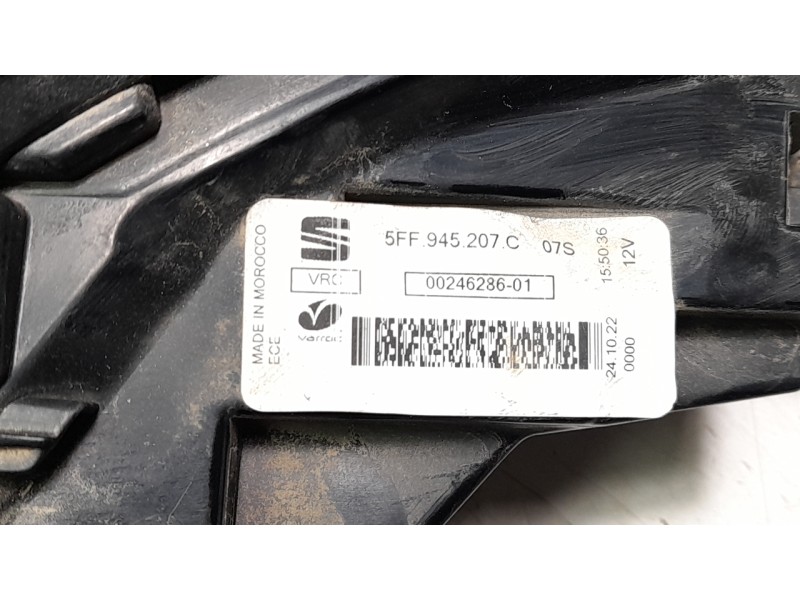 Recambio de piloto trasero izquierdo para cupra formentor 1.5 tsi referencia OEM IAM 5FF945207C  