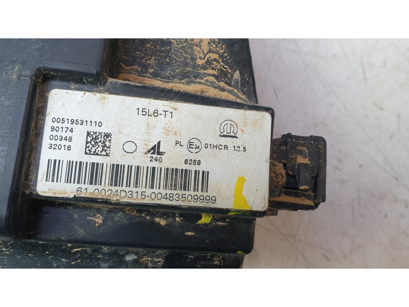Recambio de piloto delantero izquierdo para jeep renegade suv (bu, b1, bv) 1.6 referencia OEM IAM 00519531110  