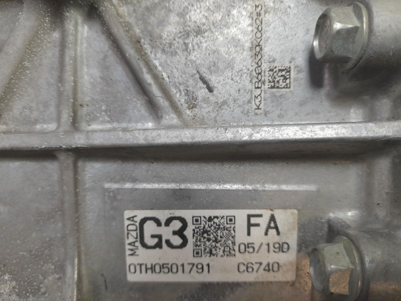 Recambio de caja cambios para mazda cx-3 100 aniversario referencia OEM IAM C6740 G3FA 0TH0