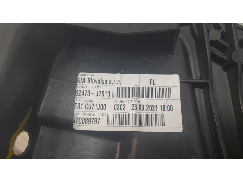 Recambio de elevalunas delantero izquierdo para kia xceed business referencia OEM IAM 82471J7000  