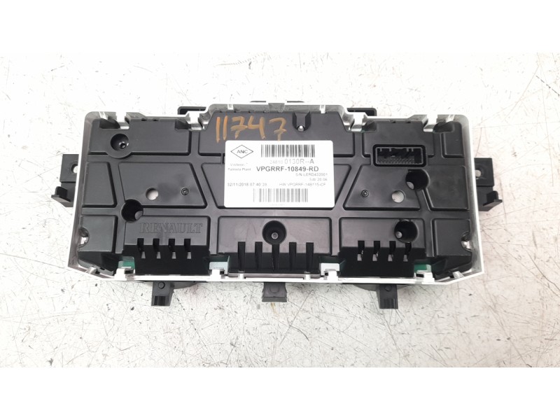Recambio de cuadro instrumentos para renault captur limited referencia OEM IAM 248100130R  