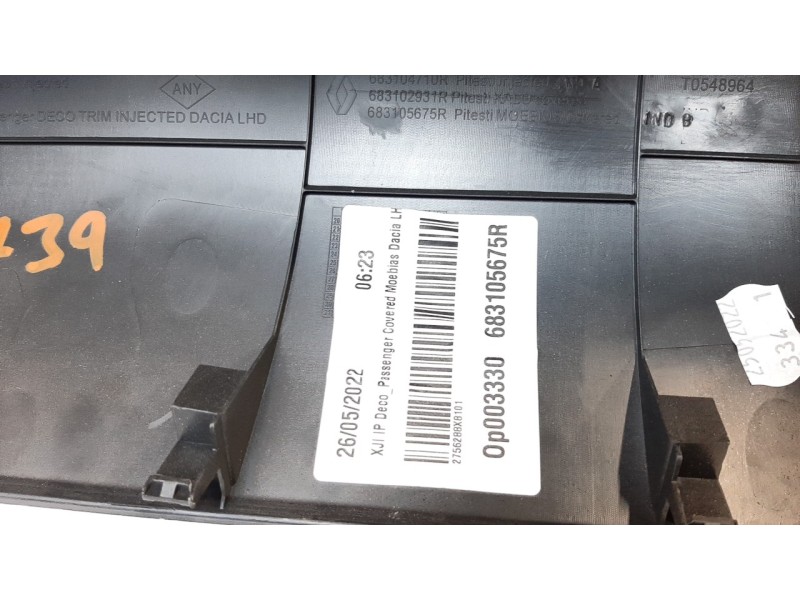 Recambio de embellecedor para dacia jogger comfort referencia OEM IAM 683105675R  