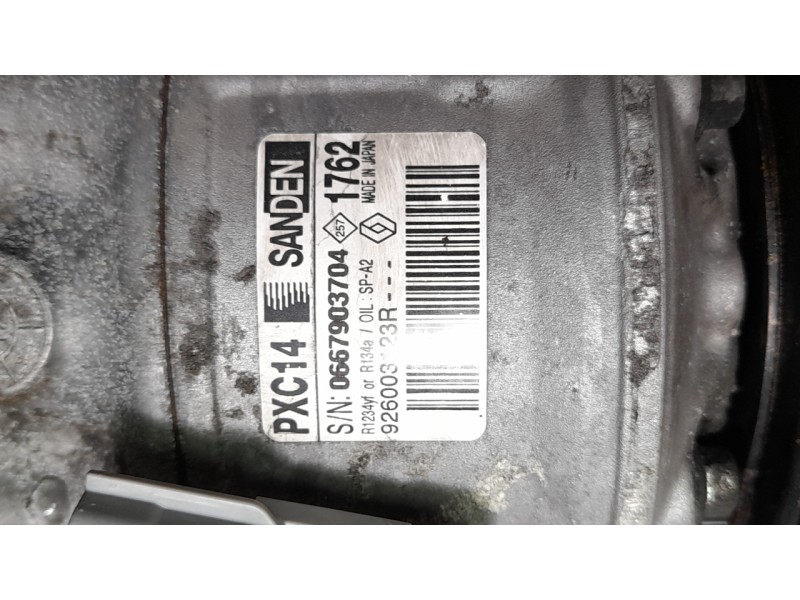 Recambio de compresor aire acondicionado para renault megane iv hatchback (b9a/m/n_) 1.5 dci 110 (b9a3) referencia OEM IAM 92600