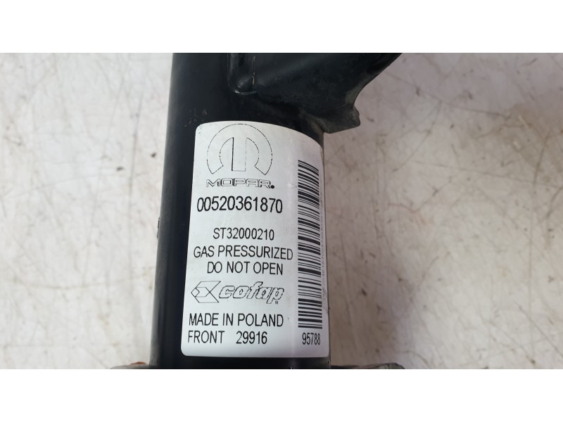 Recambio de amortiguador delantero derecho para jeep renegade suv (bu, b1, bv) 1.6 referencia OEM IAM 0000052104502  