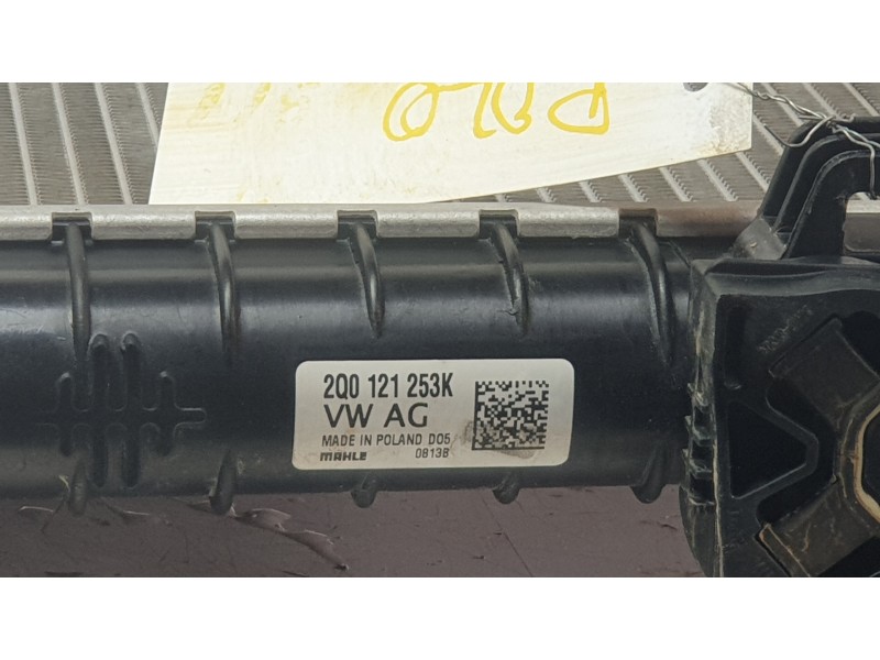 Recambio de radiador agua para volkswagen polo vi (aw1, bz1, ae1) 1.0 tsi referencia OEM IAM 2Q0121253K  