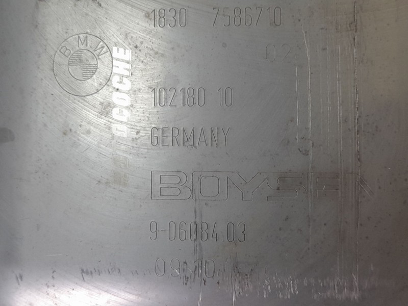 Recambio de tubo escape completo para bmw z4 roadster (e89) sdrive 23i referencia OEM IAM   