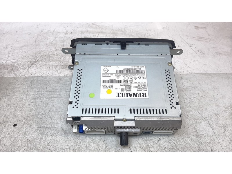 Recambio de pantalla multifuncion para renault captur limited referencia OEM IAM 281153136R  
