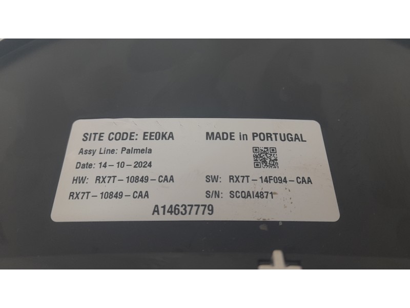 Recambio de cuadro instrumentos para ford focus iv (hn) 1.0 ecoboost referencia OEM IAM 2691593  