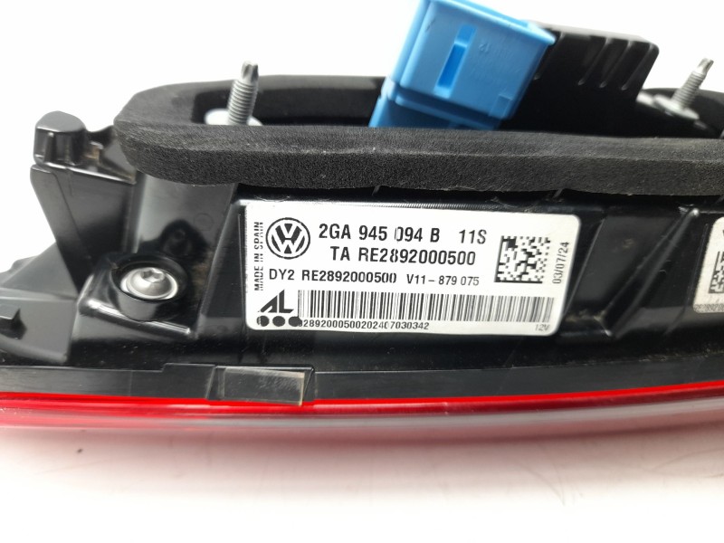Recambio de piloto trasero derecho interior para volkswagen t-roc (a11, d11) 2.0 tdi referencia OEM IAM 2GA945094B  