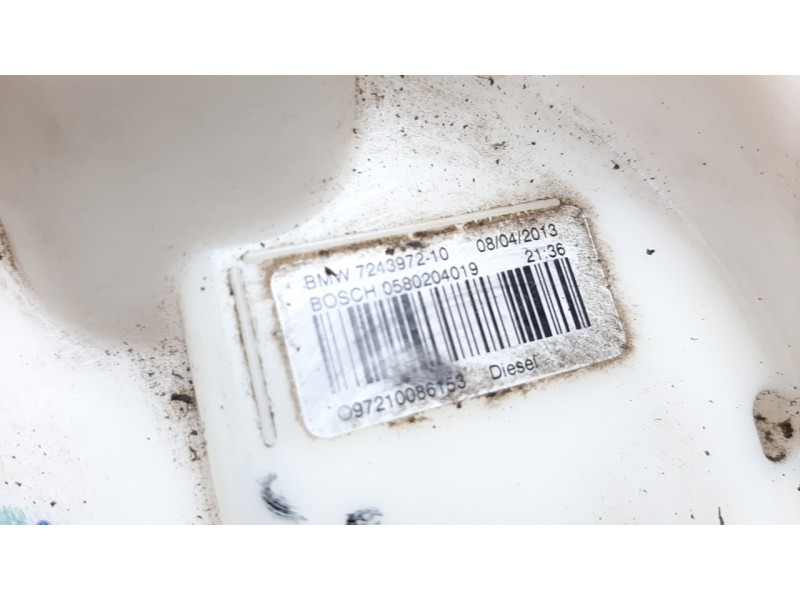 Recambio de bomba combustible para bmw serie 1 lim. (f20) 1.6 turbodiesel referencia OEM IAM 16117243972 0580204019 