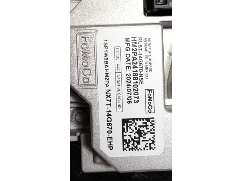 Recambio de modulo electronico para ford focus iv (hn) 1.0 ecoboost referencia OEM IAM NX7T14G670EHP  