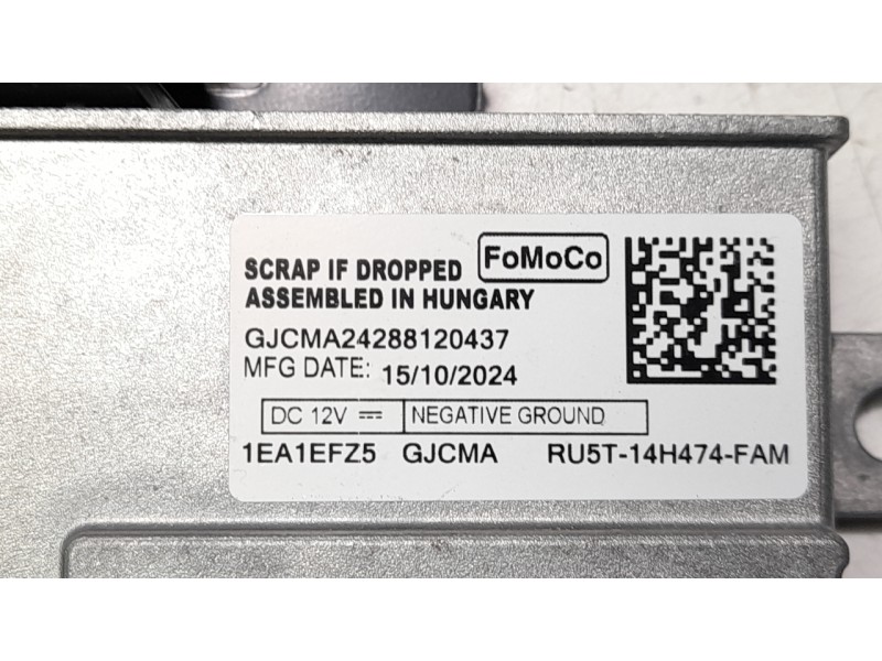 Recambio de modulo electronico para ford focus iv (hn) 1.0 ecoboost referencia OEM IAM RU5T14H474FAM  