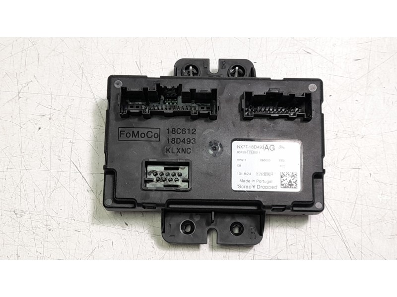 Recambio de modulo electronico para ford focus iv (hn) 1.0 ecoboost referencia OEM IAM NX7T18D493AG  