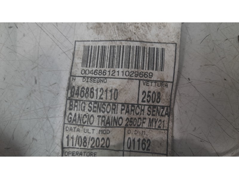 Recambio de sensor de aparcamiento para citroën jumper furgon 3.5 l3 h2 bluehdi 14 s&s 6v referencia OEM IAM 0468612110  