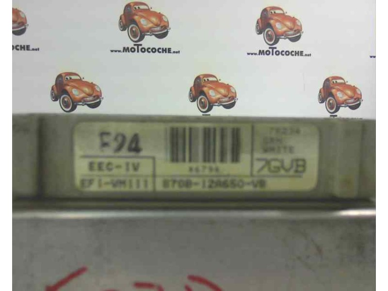 Recambio de centralita motor uce para ford escort berlina 1.6 cat referencia OEM IAM 87GB12A650VB VM111 7GVB