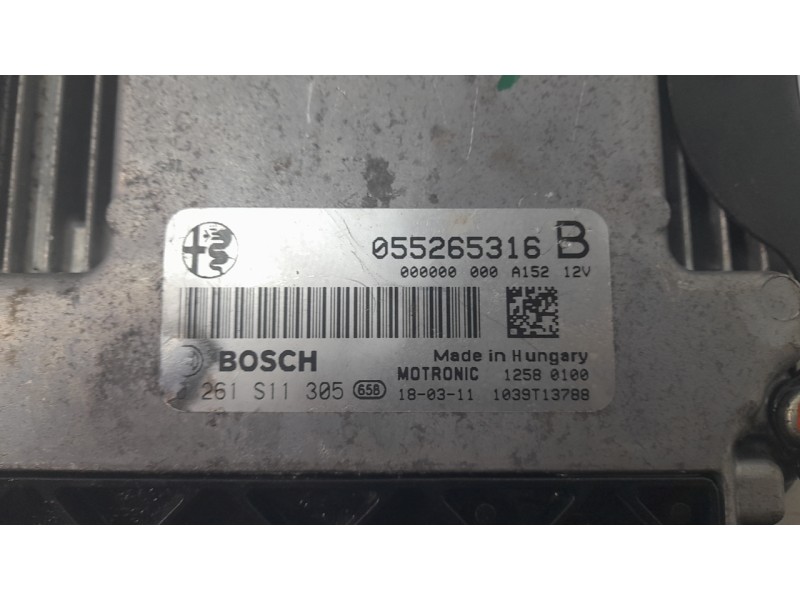 Recambio de centralita motor uce para alfa romeo stelvio (630) quadrifoglio 4wd referencia OEM IAM 055265316  