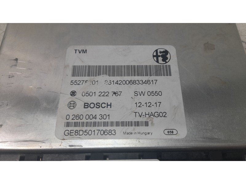 Recambio de modulo electronico para alfa romeo stelvio (630) quadrifoglio 4wd referencia OEM IAM 55275201  