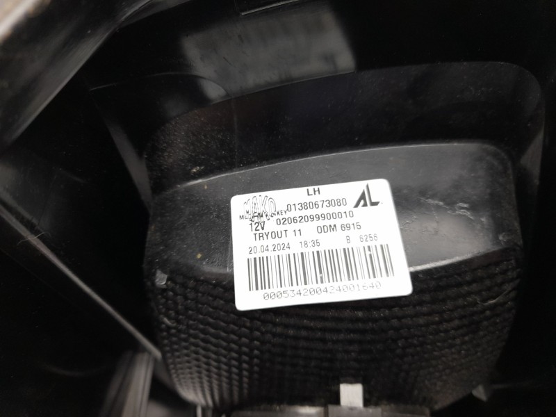 Recambio de piloto trasero izquierdo para citroën jumper furgon 3.5 l3 h2 bluehdi 14 s&s 6v referencia OEM IAM 1380673080 103F09