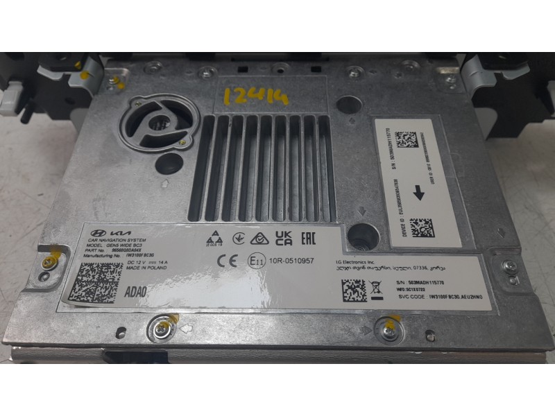 Recambio de sistema navegacion gps para hyundai i20 iii (bc3, bi3) 1.0 t-gdi referencia OEM IAM 503MADH115770  