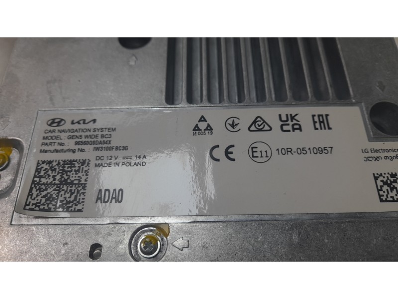 Recambio de sistema navegacion gps para hyundai i20 iii (bc3, bi3) 1.0 t-gdi referencia OEM IAM 503MADH115770  