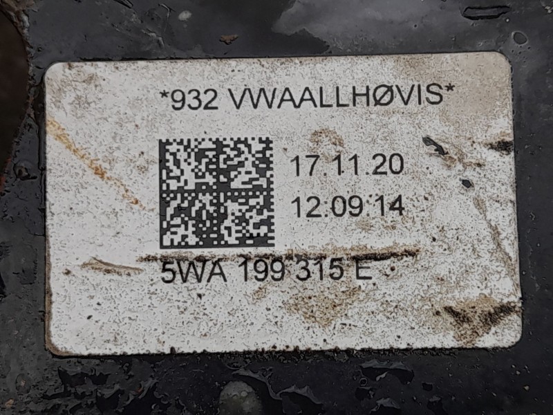 Recambio de puente delantero para volkswagen golf viii (cd1, da1) 2.0 tdi referencia OEM IAM 5WA199315  