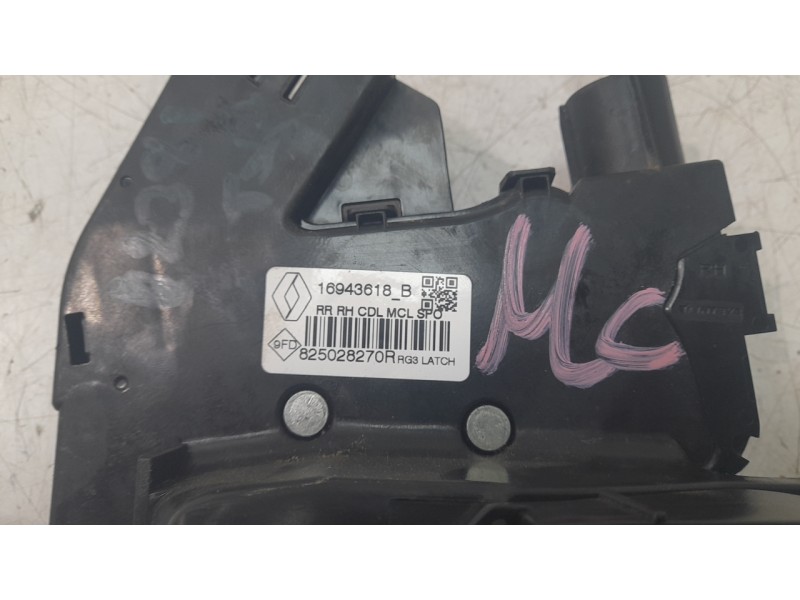Recambio de cerradura puerta trasera derecha para renault talisman (lp_) 1.7 blue dci 120 (lpa7) referencia OEM IAM 825028398R  