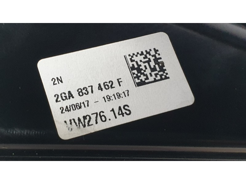 Recambio de elevalunas delantero derecho para volkswagen t-roc (a11, d11) 2.0 tdi referencia OEM IAM 2GA 837462F  113190