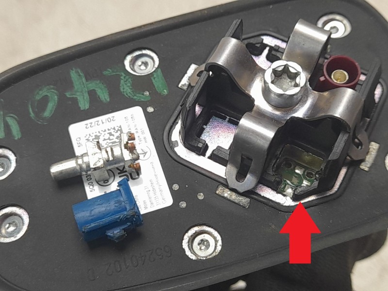 Recambio de antena para volkswagen touran (5t1) 2.0 tdi referencia OEM IAM 5Q0035507Q  