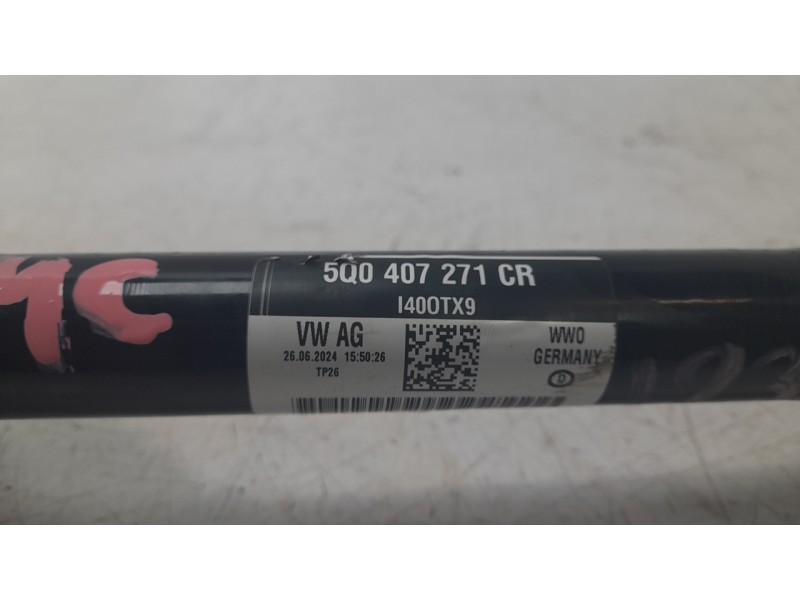 Recambio de transmision delantera izquierda para volkswagen t-roc (a11, d11) 2.0 tdi referencia OEM IAM 5Q0407271CR  V1322/T7844