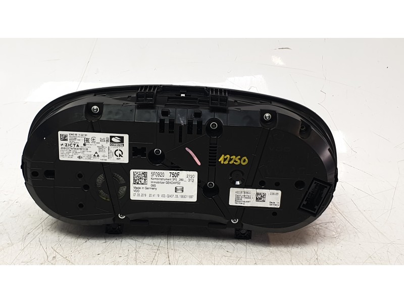 Recambio de cuadro instrumentos para seat leon (5f1) 1.5 tsi referencia OEM IAM 5F0920750F A2C12961100 