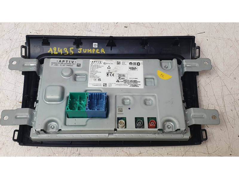 Recambio de sistema audio / radio cd para citroën jumper furgon 3.5 l3 h2 bluehdi 14 s&s 6v referencia OEM IAM 73578276802  